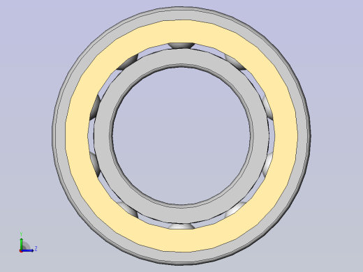 1GB／T276-94深沟球轴承6005-2Z左视缩略图