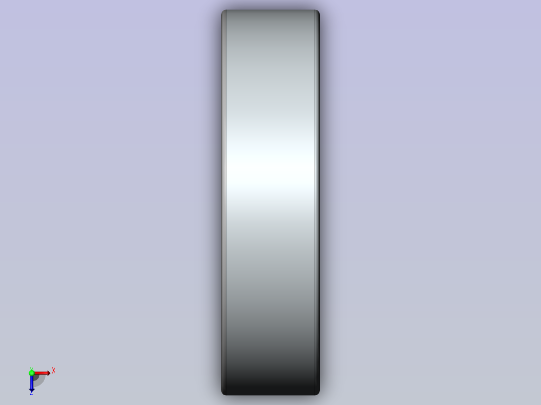 1GB／T276-94深沟球轴承6005-2Z俯视图