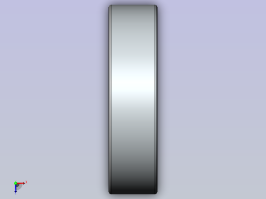 1GB／T276-94深沟球轴承6005-2Z俯视缩略图