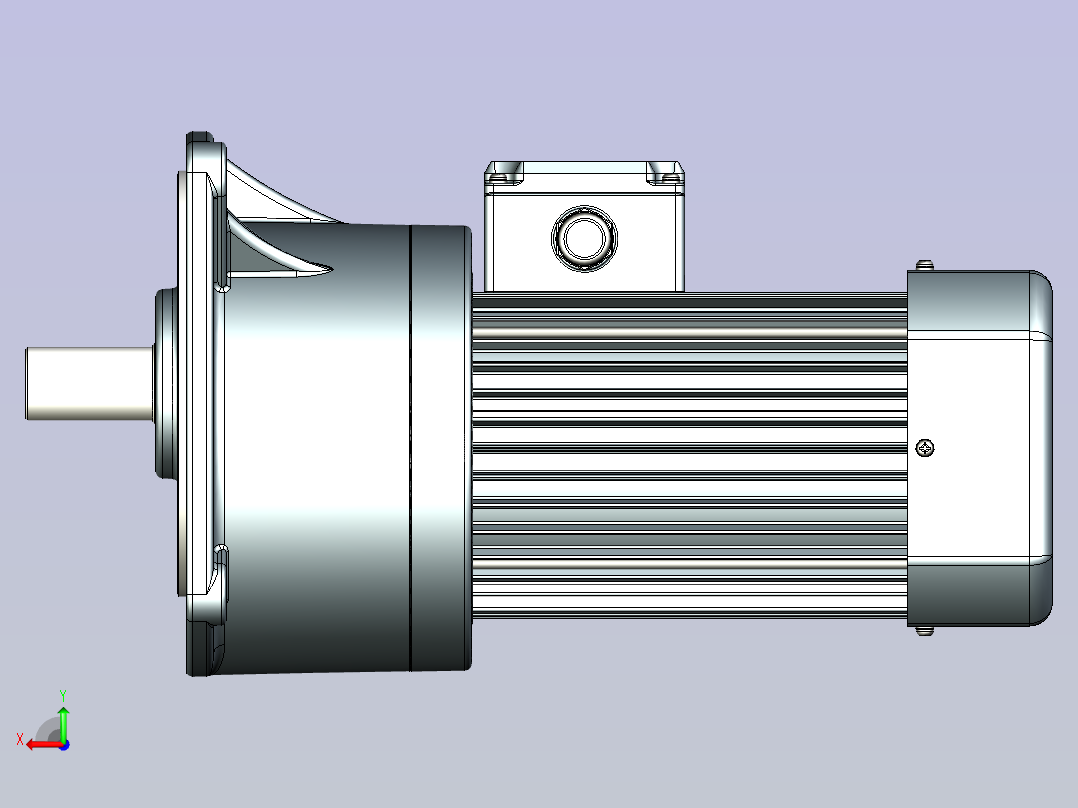 JSCC精研电机 s1500v01-R后视图