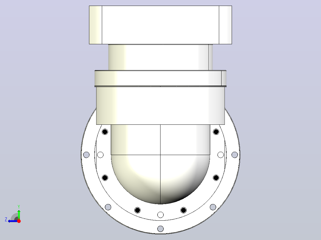 MTDR-110-L1-24 MTDR-110 盘式输出 精密直角行星减速机右视图