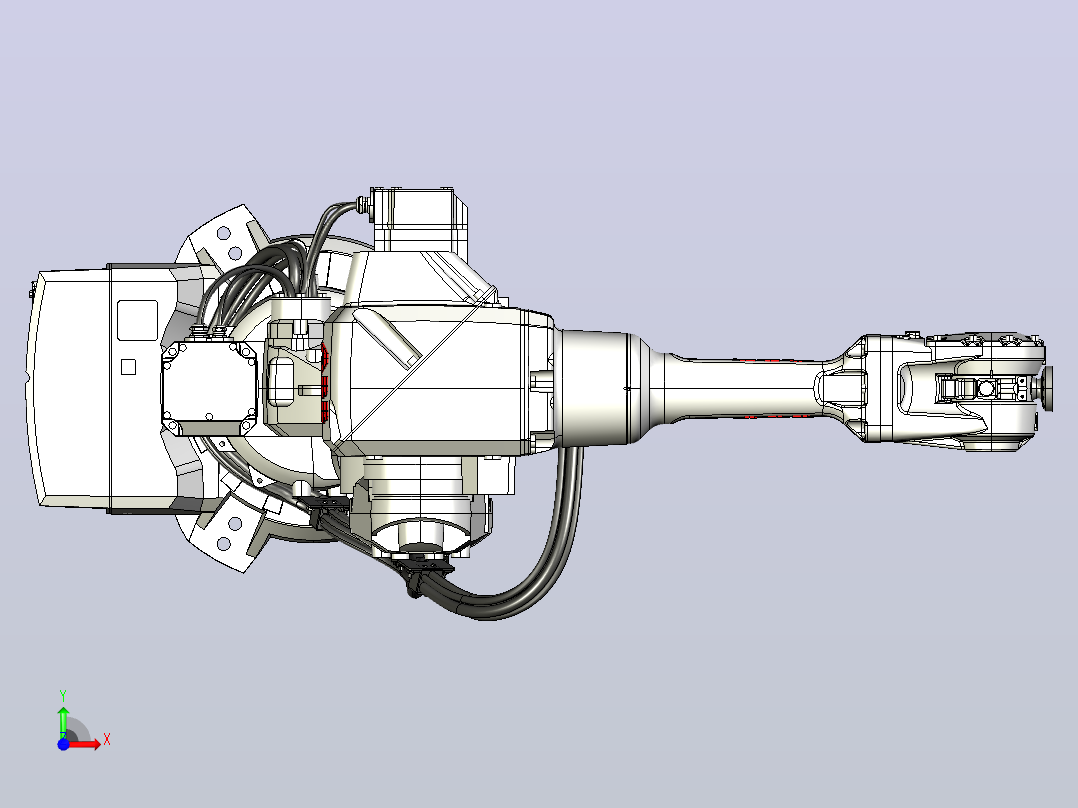 ABB IRB2600机器人IRB2600_12kg-185前视图