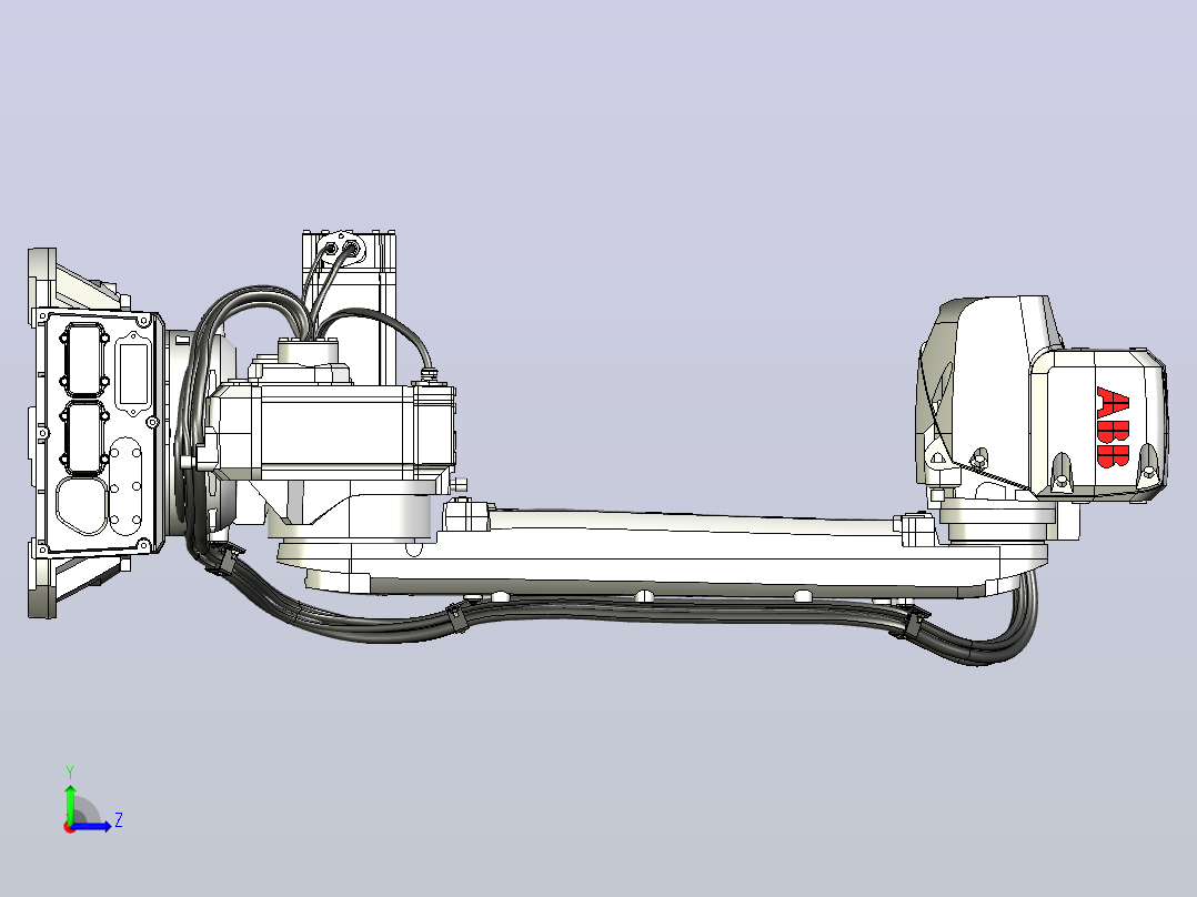 ABB IRB2600机器人IRB2600_12kg-185左视图