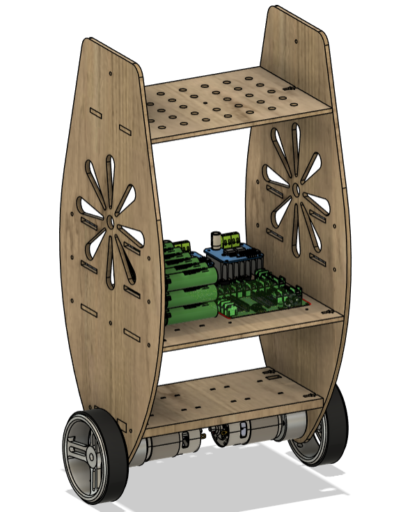 4款自平衡机器人3D图纸 STEP格式