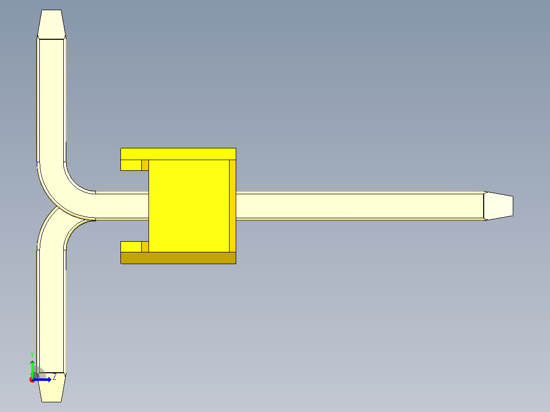 DS1022彩色排针 黄色 15P 100密尔 SMT类型 R1 版本1.0.zip.zip左视图