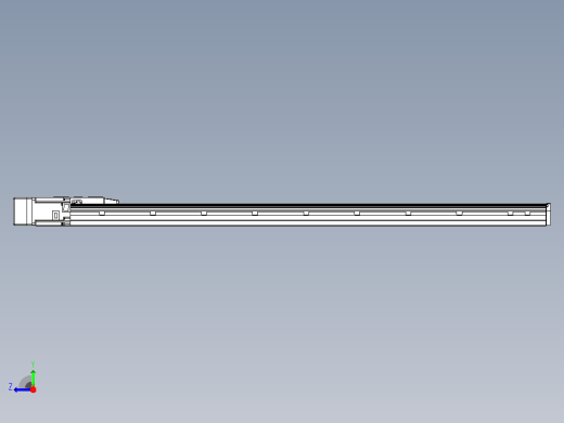 滚珠丝杠直线轴内置导轨TPA-GCR-150-2010C-L1250-ML-M75-N3右视缩略图