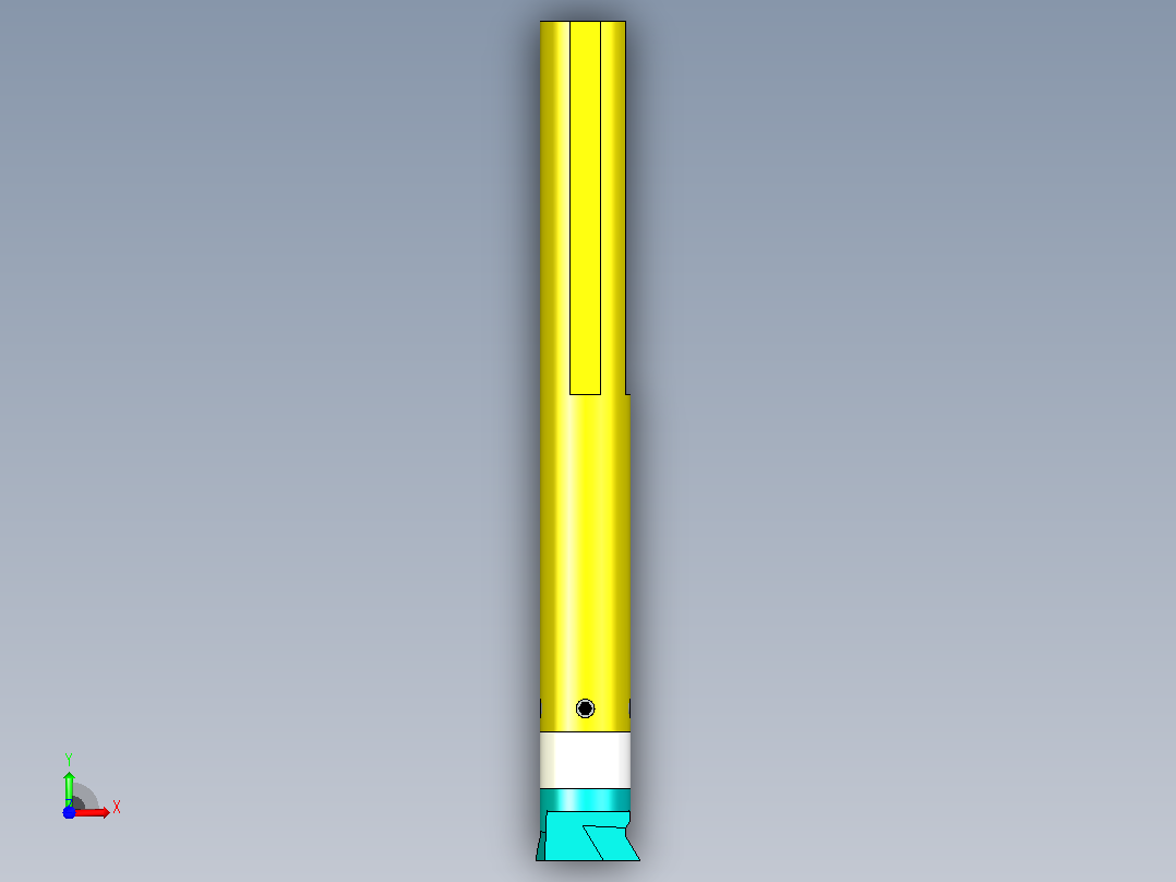 抗振动的转弯工具（L_D_ 4）前视图