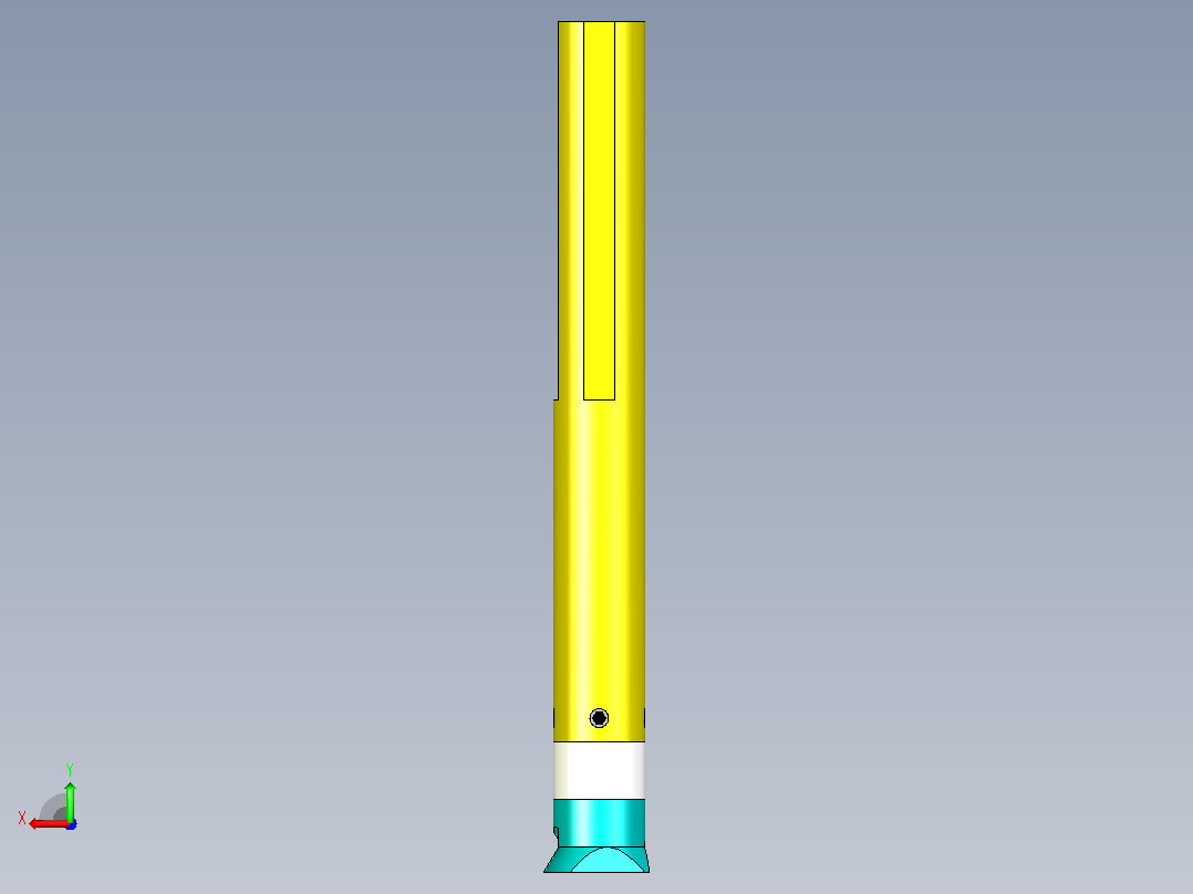 抗振动的转弯工具（L_D_ 4）后视图