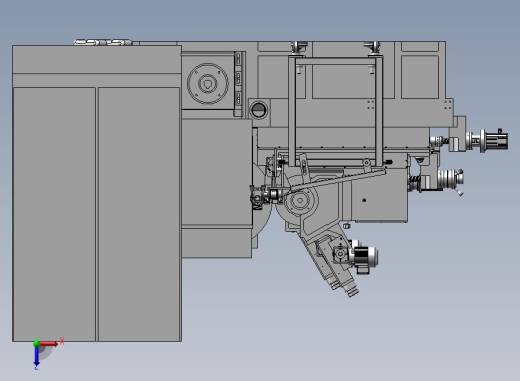 全自动送料系统磨削生产线俯视缩略图