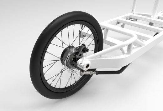 Forkless车轮结构3D图纸 STP格式缩略图