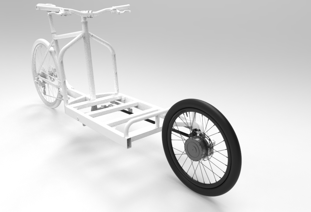 Forkless车轮结构3D图纸 STP格式