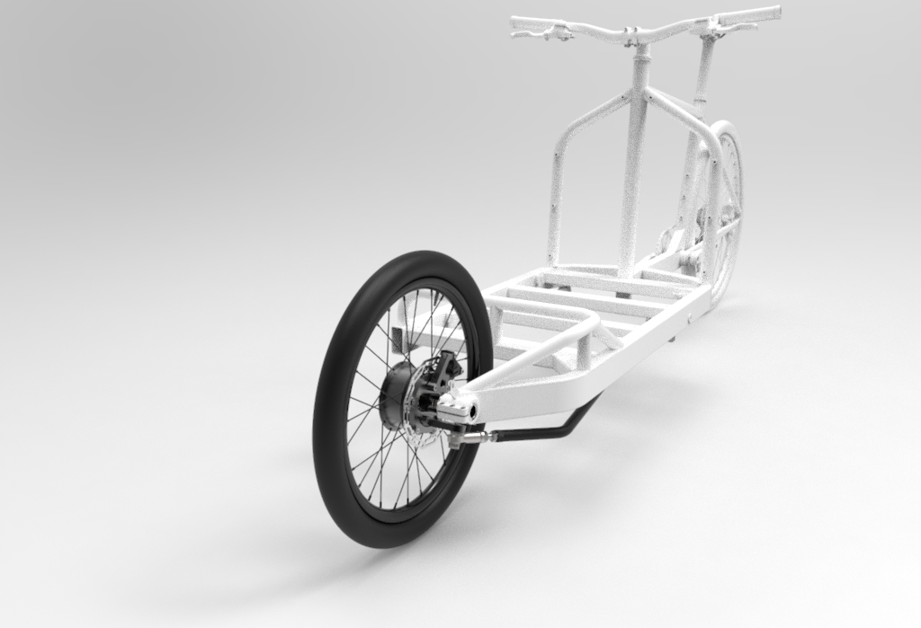 Forkless车轮结构3D图纸 STP格式