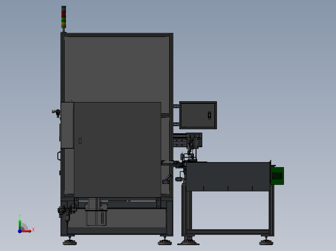轴承自动压装机sw2014前视图
