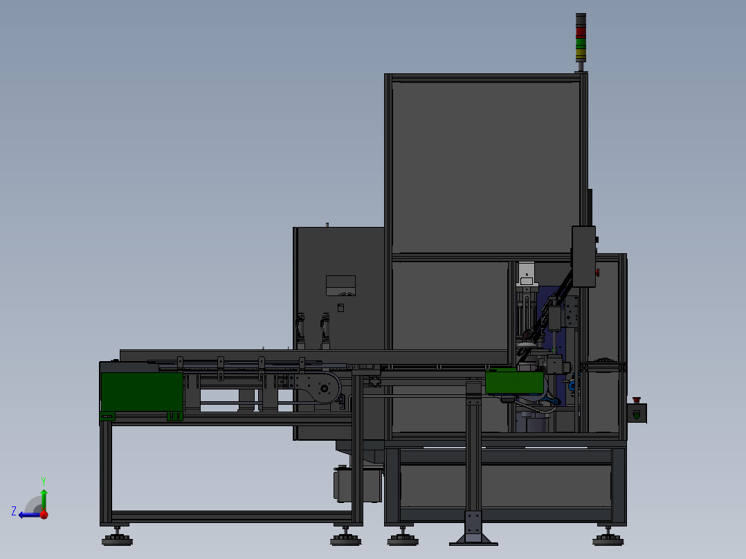 轴承自动压装机sw2014右视图