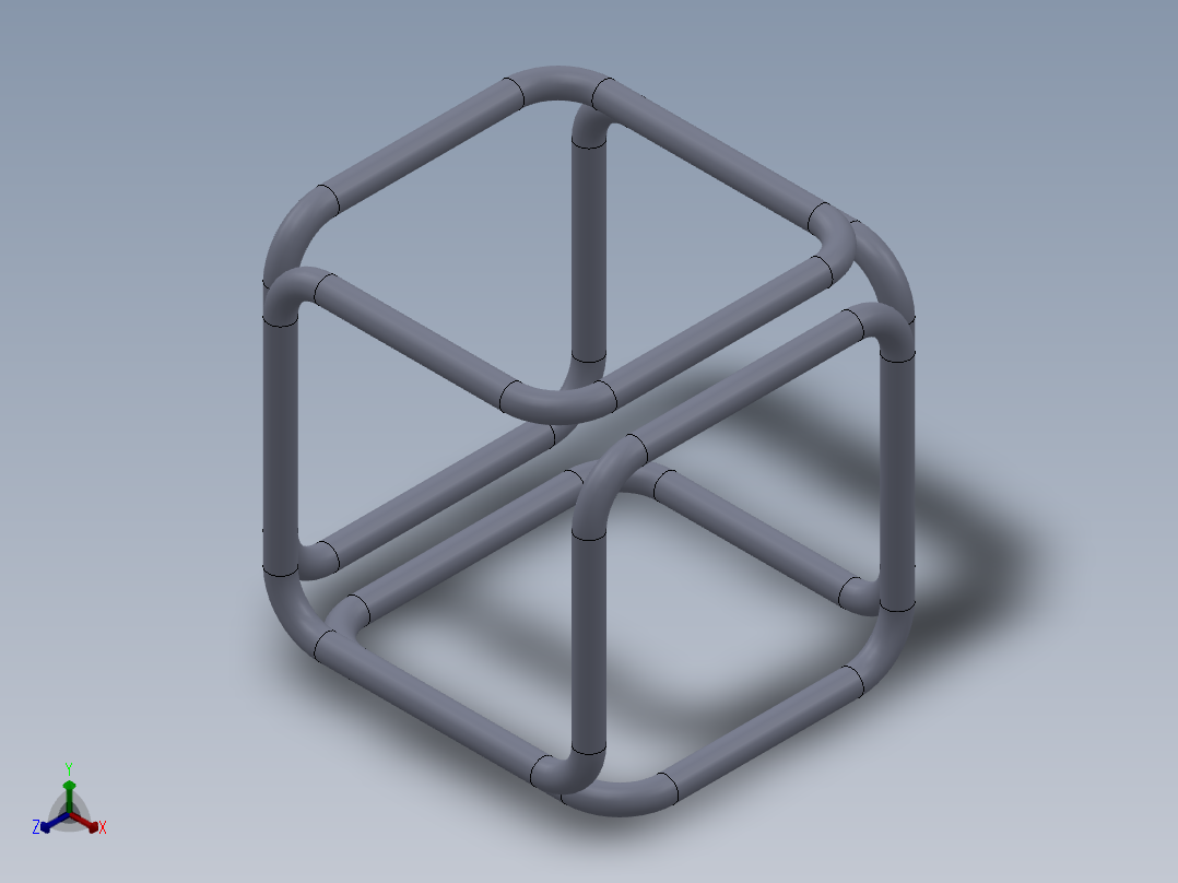 扫描正等轴测图