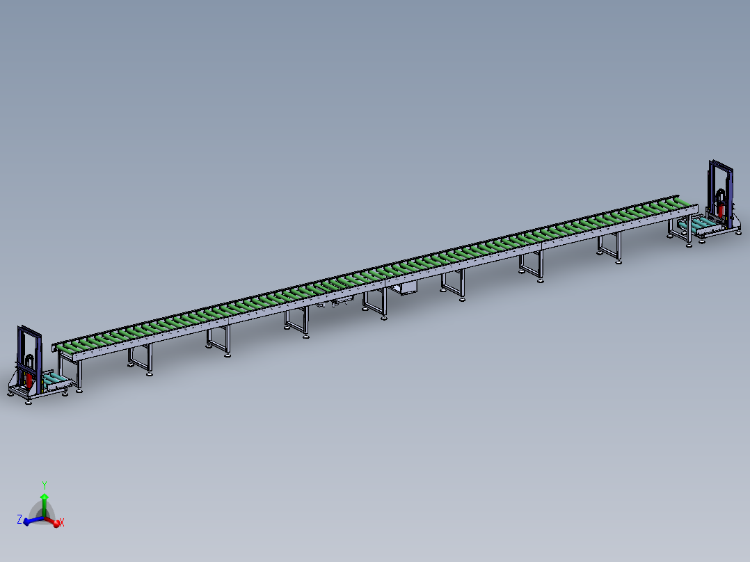T899 滚道输送线带升降机A