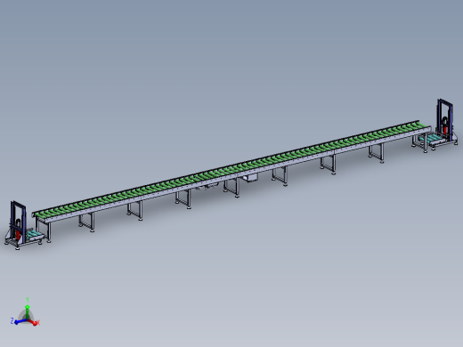 T899 滚道输送线带升降机A
