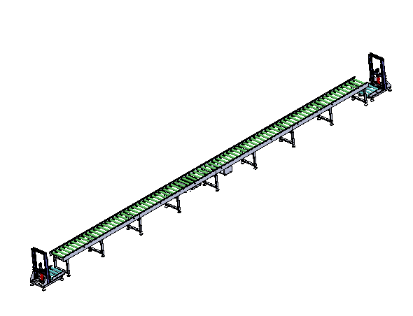 T899 滚道输送线带升降机A