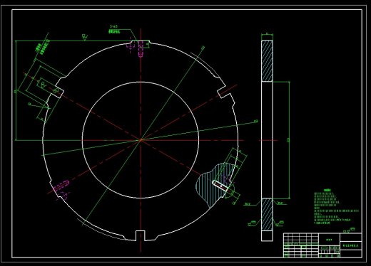 双从动盘膜片离合器1173775缩略图