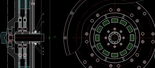 双从动盘膜片离合器1173775缩略图