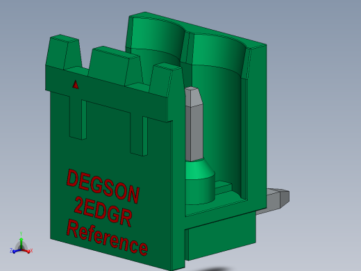 DEGSON 2EDG 系列 5.0mm 可插拔接线端子组-2EDGR-5.0_5.08-xxP-14-00AH
