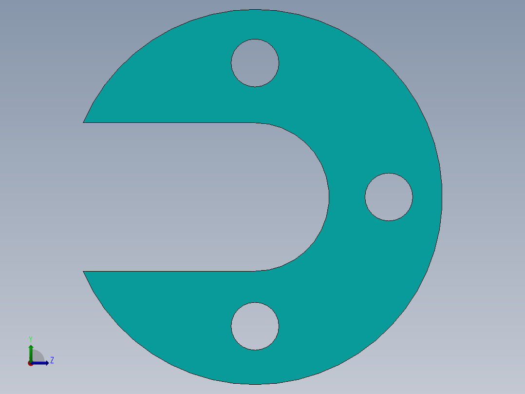 SW建模练习题-exercise 112左视图