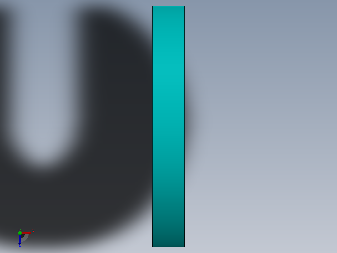 SW建模练习题-exercise 112俯视图