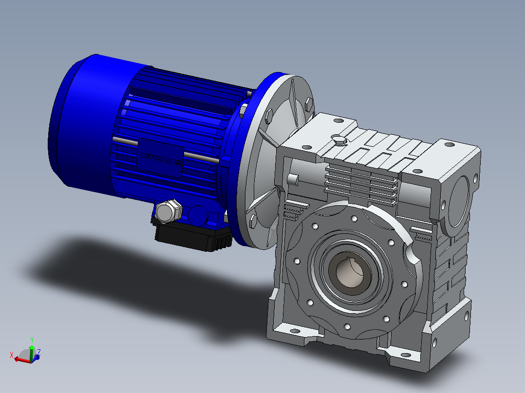 工业工程用涡轮减速机齿轮马达