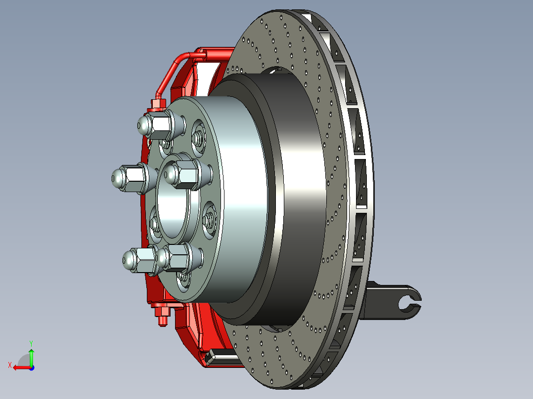制动器 (60)后视图