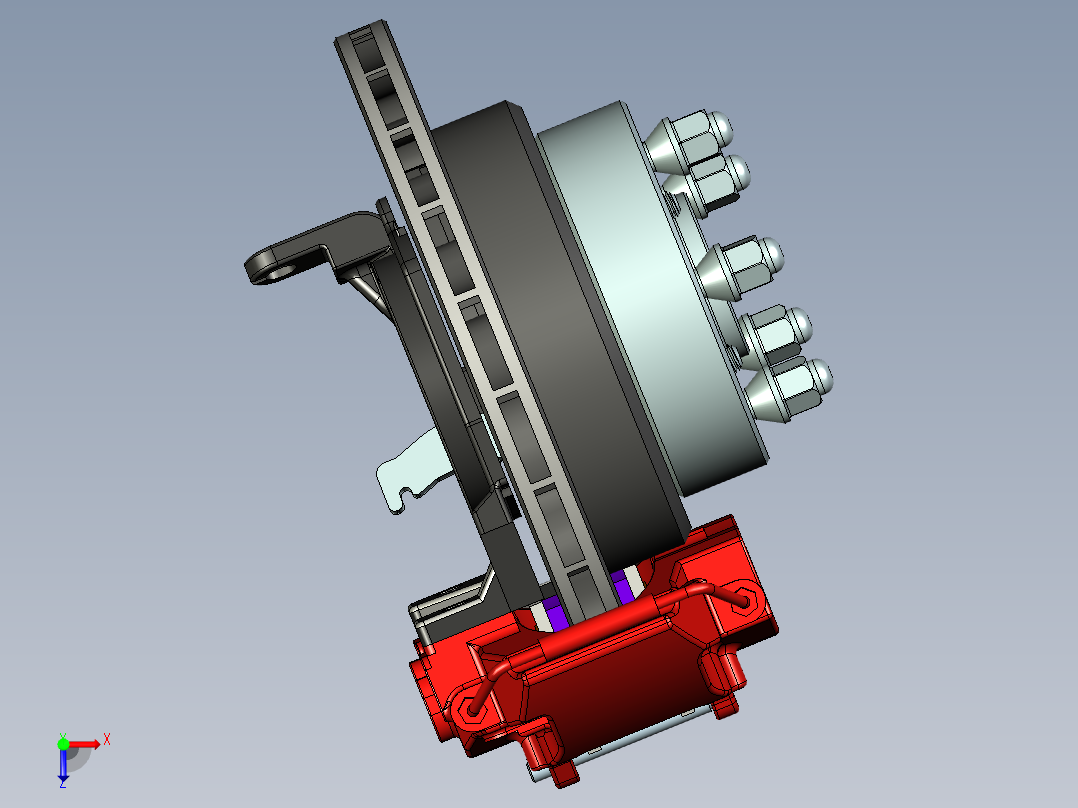 制动器 (60)俯视图