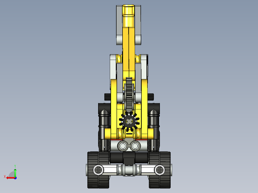 乐高科技-樱桃采摘者+(42031)后视图