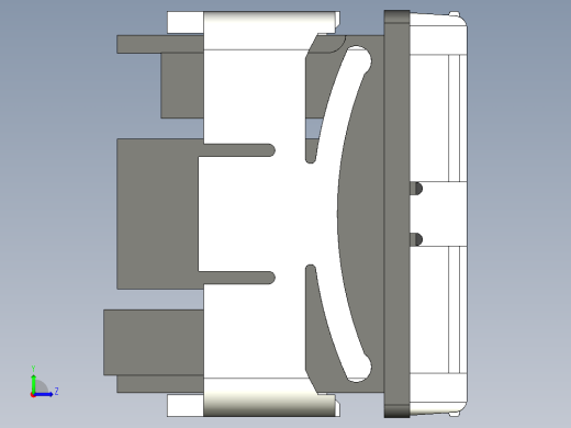 基恩士AP-A01_kc图纸模型左视缩略图