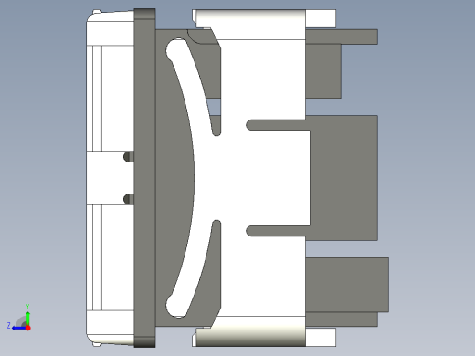 基恩士AP-A01_kc图纸模型右视缩略图