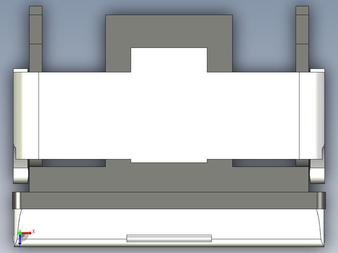 基恩士AP-A01_kc图纸模型俯视图