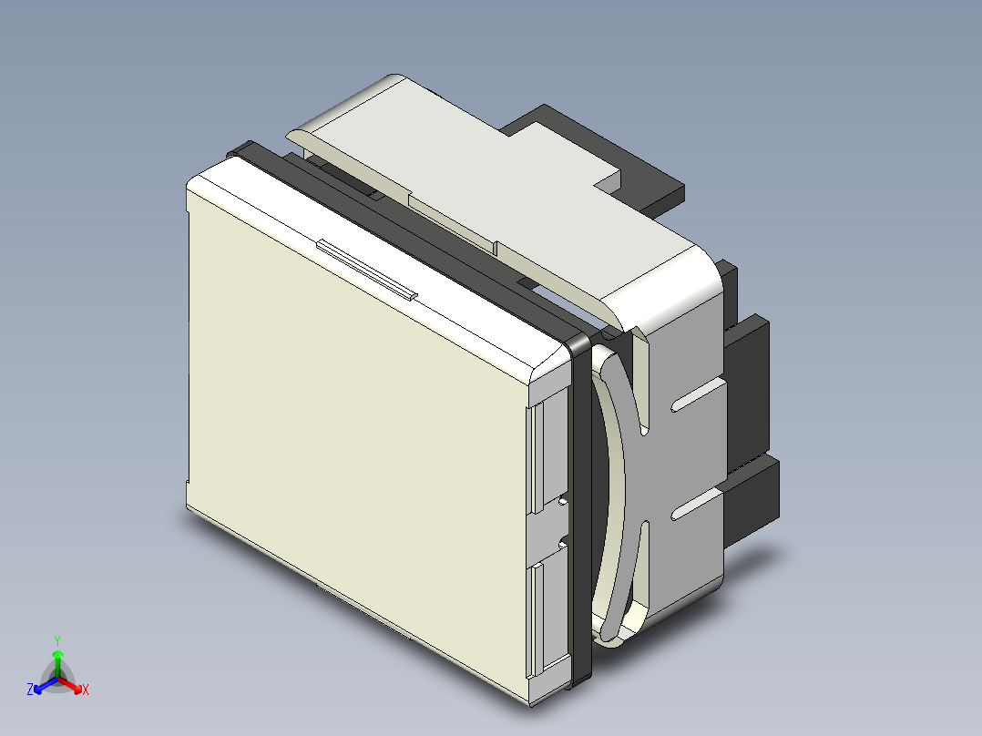 基恩士AP-A01_kc图纸模型正等轴测图