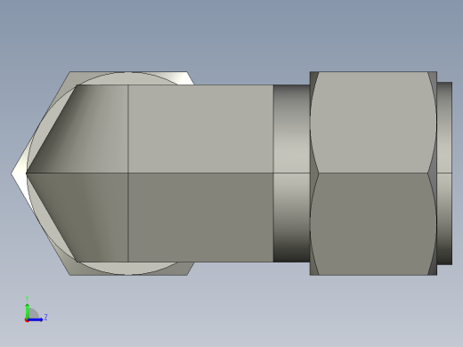 卡套式工业通用硬管接头16_ebu-s左视缩略图