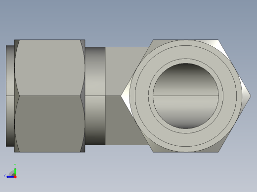 卡套式工业通用硬管接头16_ebu-s右视缩略图