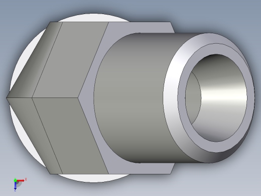 卡套式工业通用硬管接头EO_Adjustable_locknut_45_deg_elbow_VEE06LMOMDCF俯视缩略图