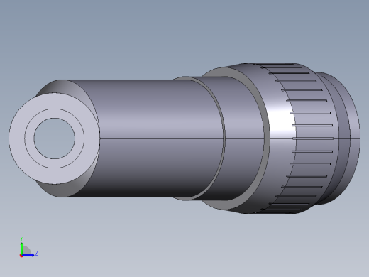 5VRDV 溶剂焊接用雄性末端止回阀，公制系列左视缩略图