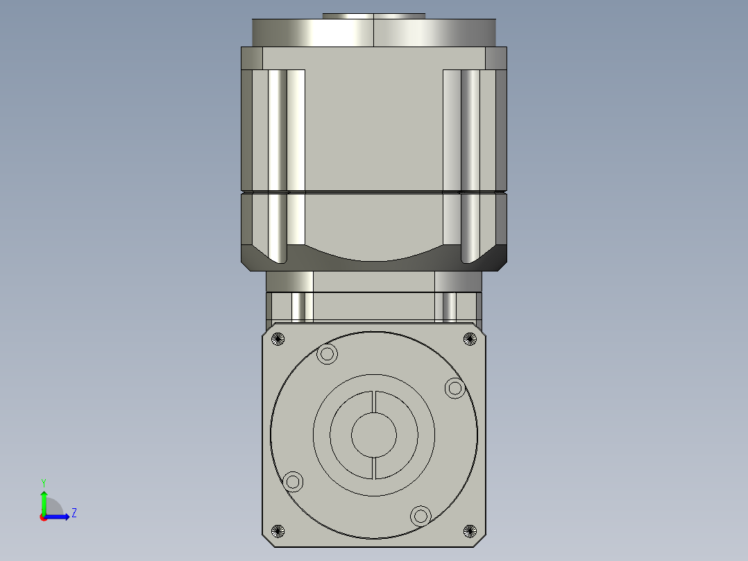 斜齿孔ZPGH142T-L2 24-110-145-M8 KCZ35.STEP左视图