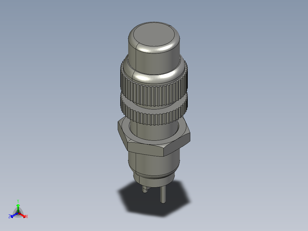 指示灯正等轴测图
