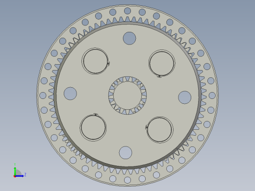 齿轮啮合 (93)左视缩略图