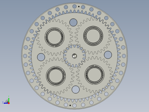 齿轮啮合 (93)右视缩略图