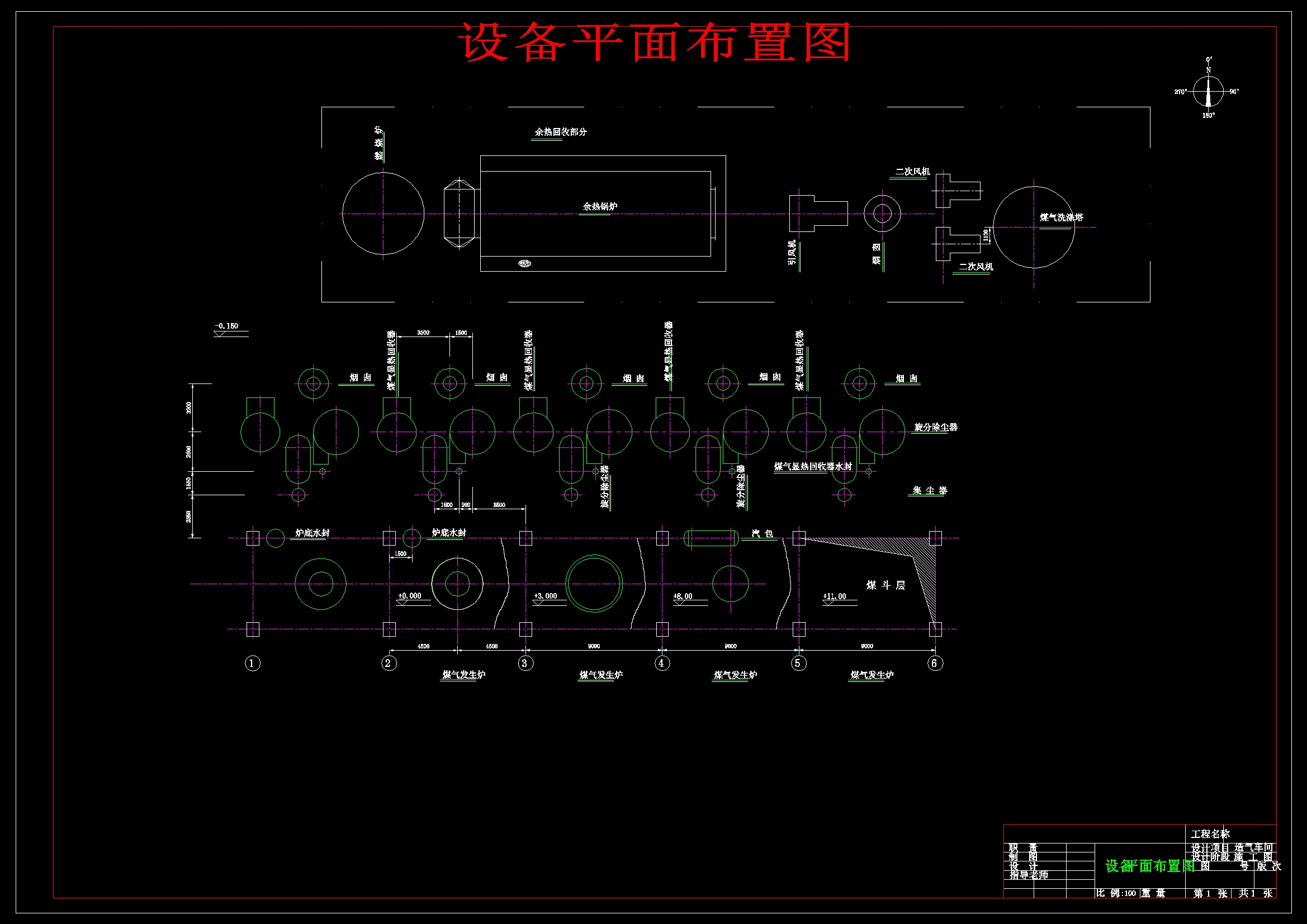 合成氨造气工段化工工艺设计1119323==200dw