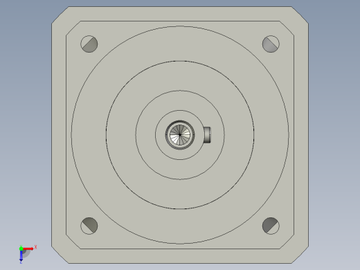 斜齿PGH115-L1 24-110-145-M8-8B 130WZ CZ25.STEP俯视缩略图