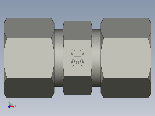 卡套式工业通用硬管接头EO Union G12ZS71前视缩略图