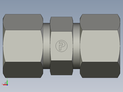卡套式工业通用硬管接头EO Union G12ZS71后视缩略图