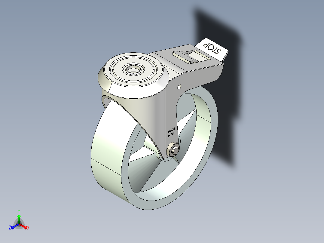 型材-KJN 515367 125MM WHEEL BRAKE