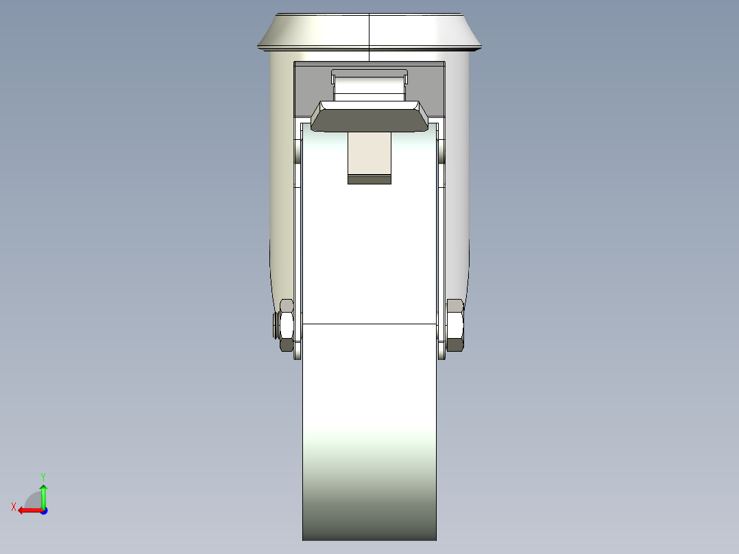 型材-KJN 515367 125MM WHEEL BRAKE后视图