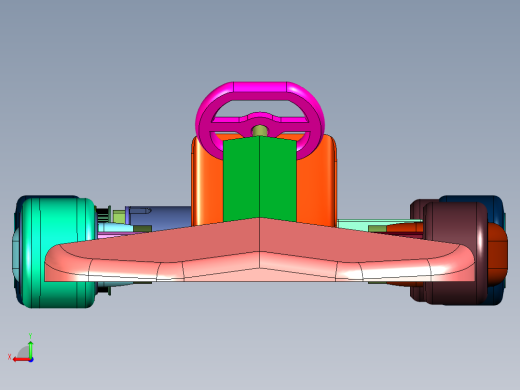 无线遥控汽车卡丁车后视缩略图